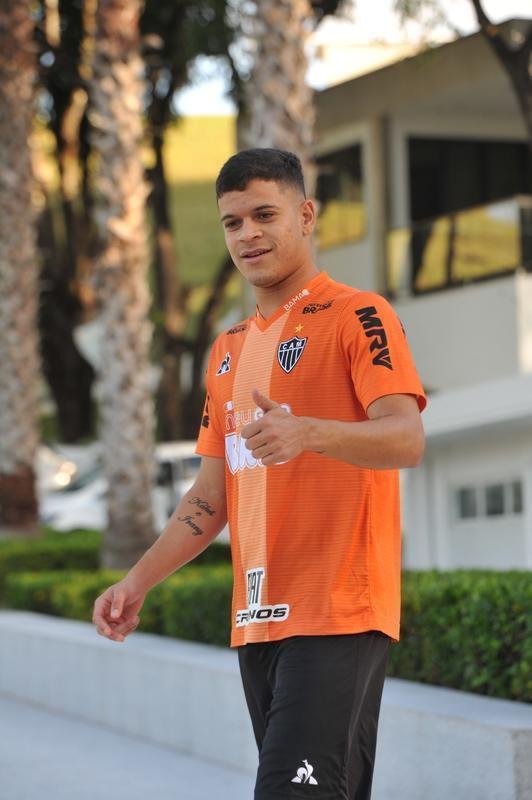 Fotos do ltimo treino do Atltico antes do jogo contra o Unin La Calera