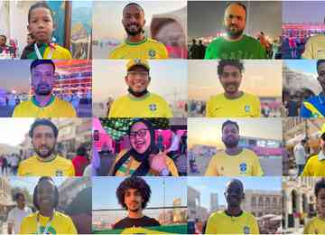Não é preciso caminhar muito pelas ruas do país-sede da Copa do Mundo para achar torcedores com a camisa da Seleção - mas a maioria nasceu bem longe do Brasil