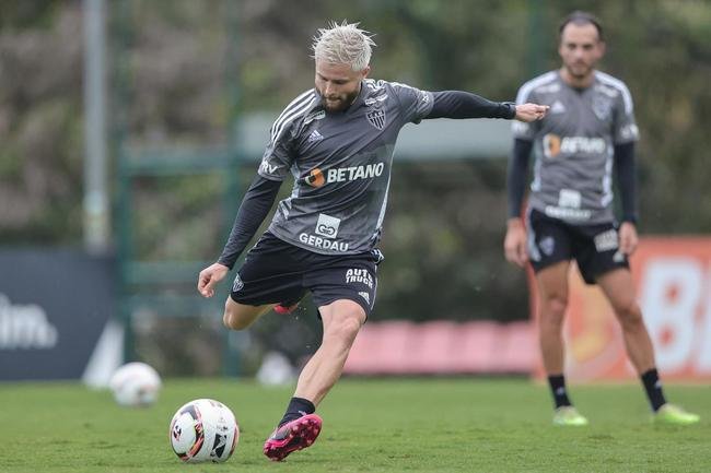 Atlético treinou nesta quinta-feira (26/1) na Cidade do Galo