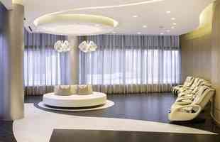 Fotos do condomnio de luxo Paramount Miami Worldcenter, em Miami, onde Hulk acaba de comprar uma cobertura
