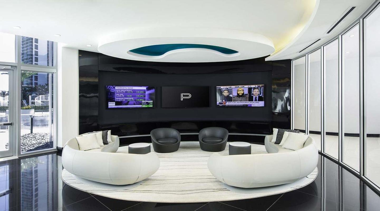 Fotos do condomnio de luxo Paramount Miami Worldcenter, em Miami, onde Hulk acaba de comprar uma cobertura