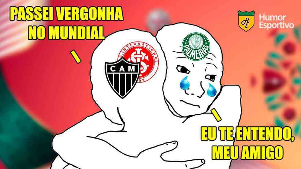 Memes da derrota do Palmeiras