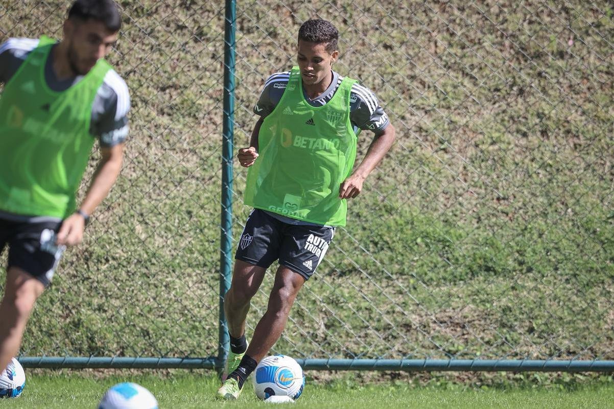 Fotos do treino do Atltico neste domingo, na Cidade do Galo