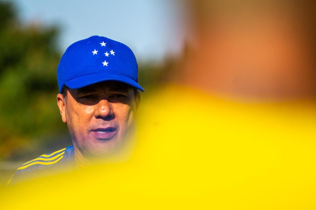 Fotos do treino do Cruzeiro desta sexta-feira, 3 de setembro, na Toca da Raposa II