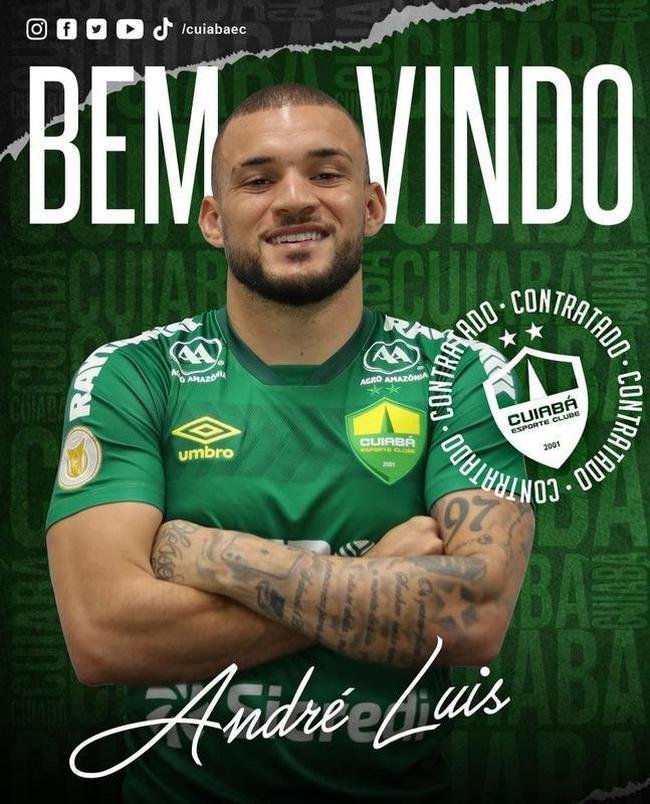 Andr Luis, atacante (Cuiab)