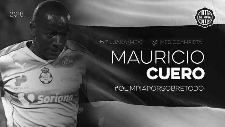Mauricio Cuero - atacante se transferiu do Tijuana para o Olimpia