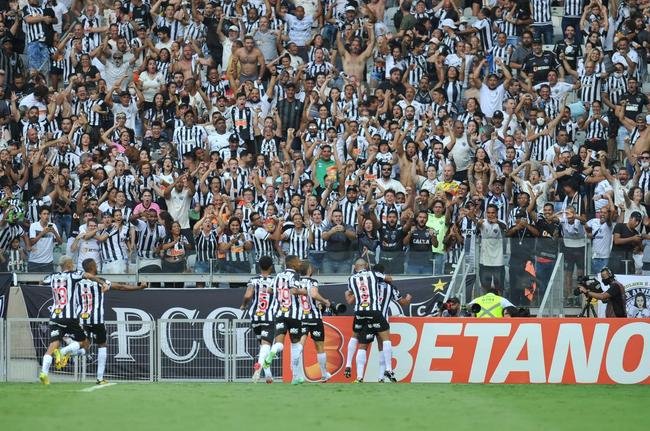 Fotos do jogo entre Atl�tico e Internacional, na estreia da S�rie A de 2022, no Mineir�o
