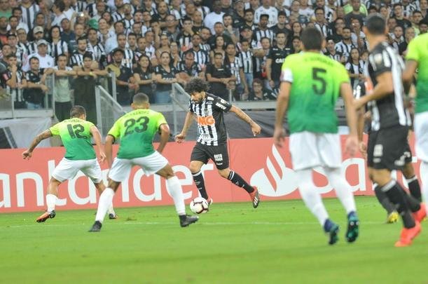 Veja fotos da partida entre Atltico e Zamora, no Mineiro