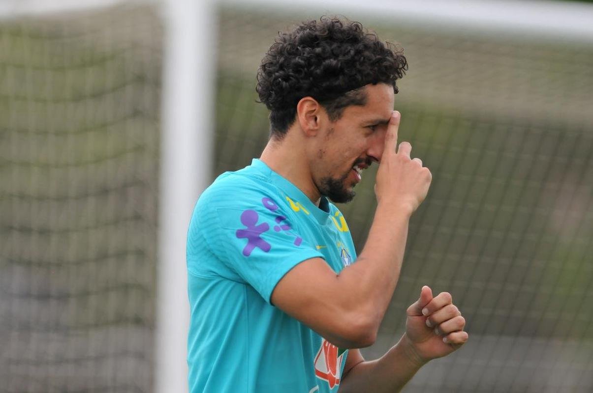 Seleo Brasileira realizou treinamento na tarde deste sbado (29/1) na Toca da Raposa II