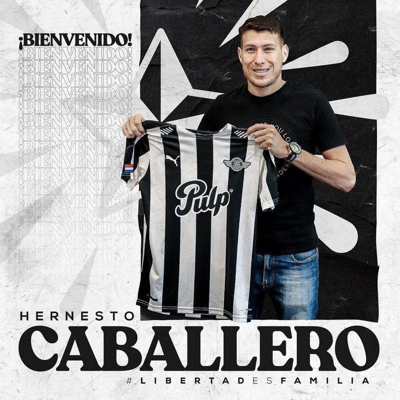 Hernesto Caballero, meio-campista (Libertad-PAR)