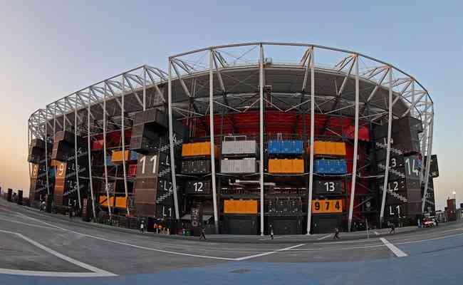 Estdio 974: instalao com capacidade para 40 mil torcedores tem conceito nico dentre os palcos do Mundial do Catar e ser totalmente desmontada ao fim da competio