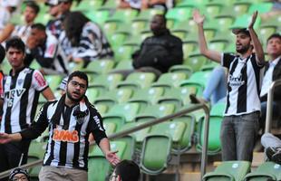 Torcedores do Atltico no clssico 500 contra o Cruzeiro, no Independncia, pelo Brasileiro