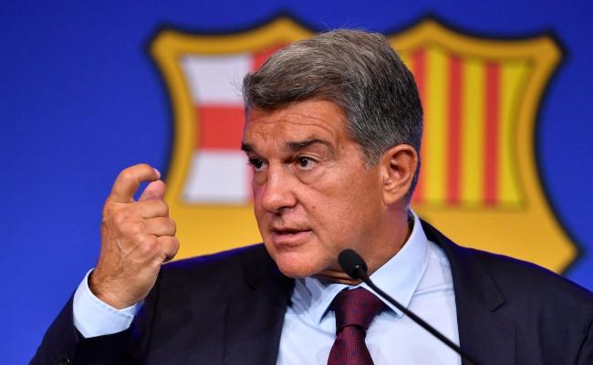 Laporta admitiu que o argentino já possui em mãos 'outras propostas', mas não revelou de quais clubes