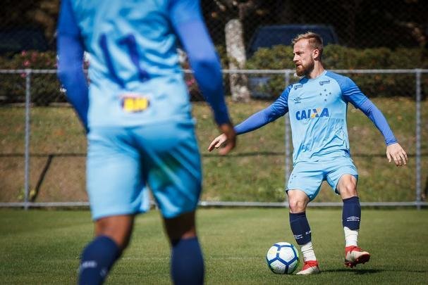 Cruzeiro realizou atividade de preparao para amistoso contra o Corinthians, nesta quarta