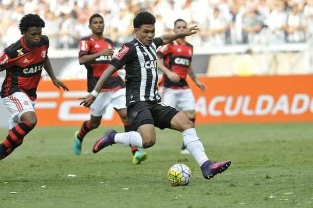 Fotos do jogo entre Atltico e Flamengo no Mineiro