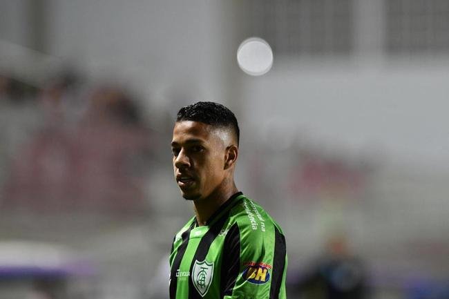 Fotos do jogo entre Amrica e Corinthians