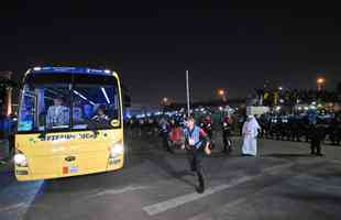 Chegada da Seleo Brasileira a Doha, no Catar, para disputar a Copa do Mundo da Fifa e tentar o hexa