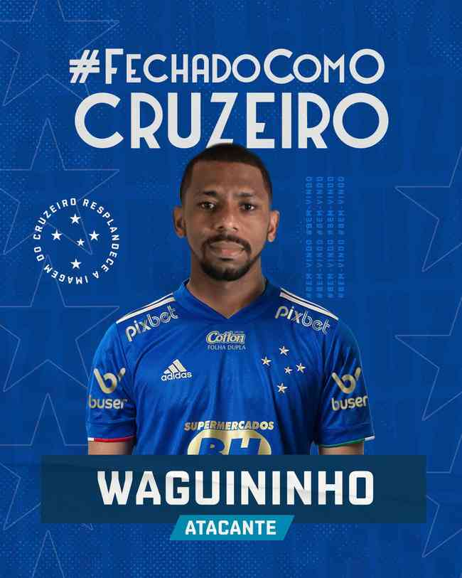 Cruzeiro anunciou a contração de Waguinho