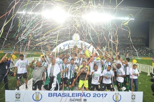 Festa do Amrica e da torcida no Independncia com o bi da Srie B em 2017