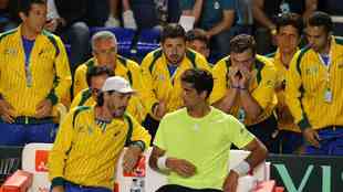 Confira as imagens de Brasil x Equador, pela Copa Davis