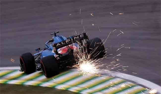 Alonso foi bem na pista de Interlagos 