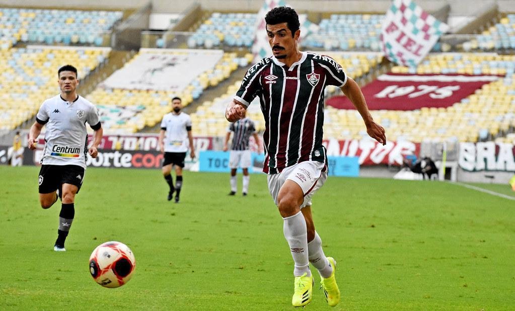 Egdio, do Fluminense - jogou pelo Cruzeiro