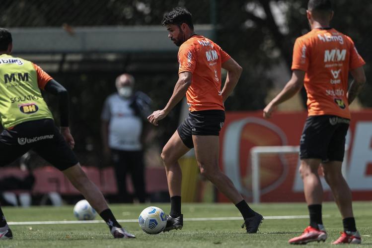 Fotos do treino do Atlético nesta segunda-feira, 13 de setembro de 2021