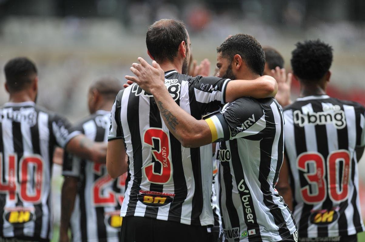 Fotos do jogo entre Atltico e Patrocinense, pelo Campeonato Mineiro