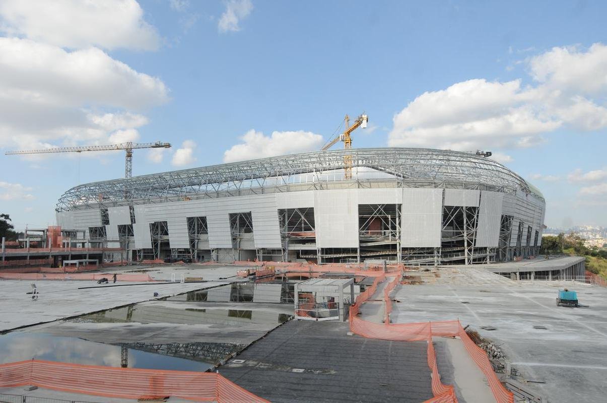 Futuro estdio do Galo, Arena MRV est com 60% das obras concludas