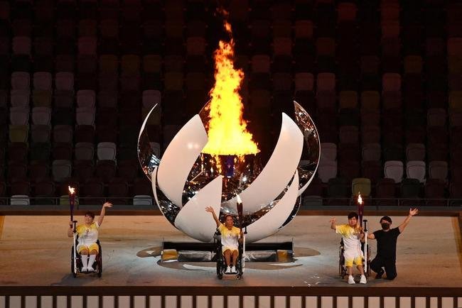 Fotos da Cerimnia de Abertura dos Jogos Paralmpicos de Tquio