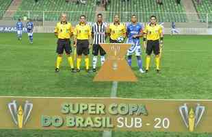 Imagens do clssico entre Atltico e Cruzeiro pela Supercopa Sub-20