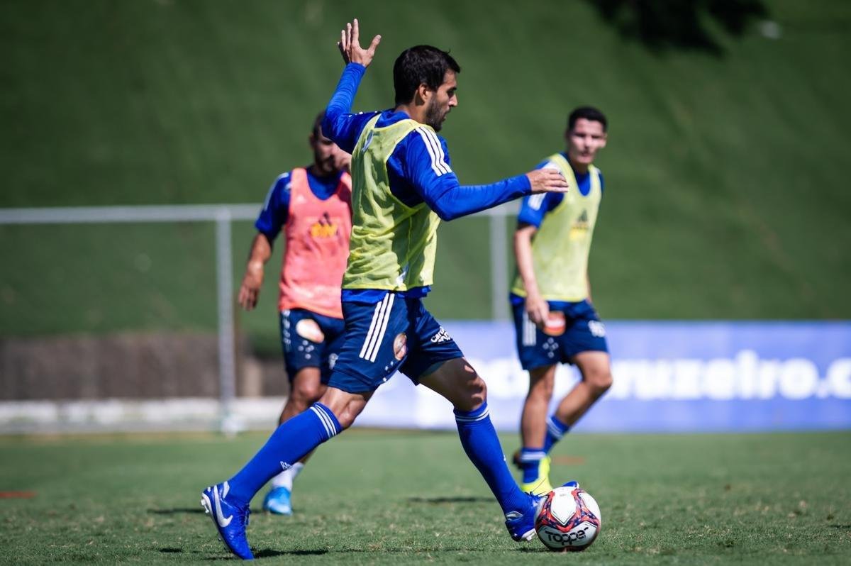 Fotos do treino do Cruzeiro desta terça-feira, na Toca da Raposa II