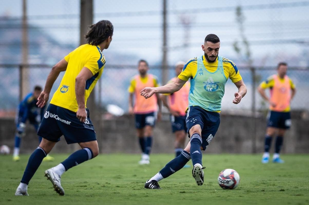 Fotos do treino do Cruzeiro desta tera-feira (26/10) na Toca II