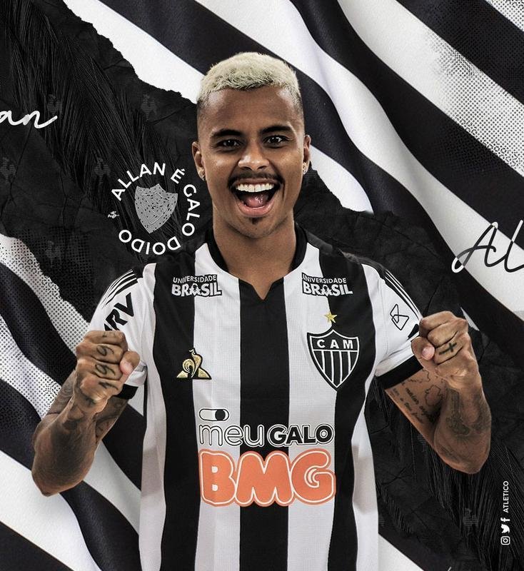 O Atltico anunciou a contratao do volante Allan, que pertencia ao Liverpool e estava emprestado ao Fluminense