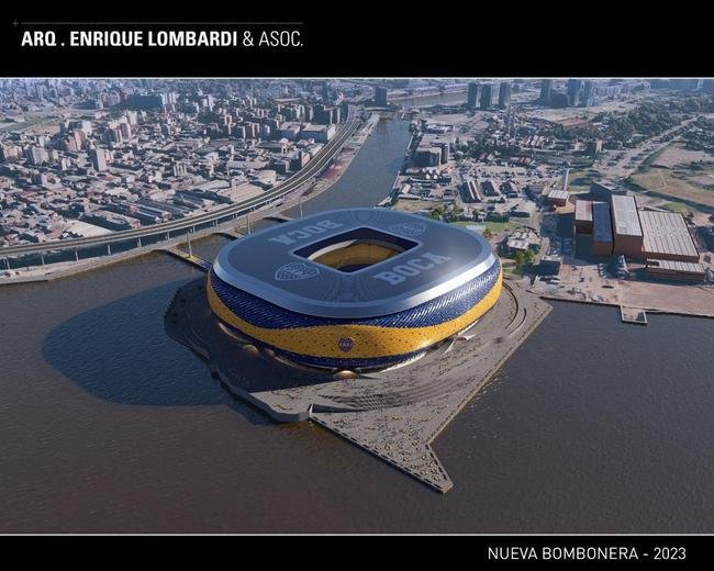 Nova Bombonera teria 106 mil lugares, tr�s passarelas de acesso para pedestres, 444 camarotes VIP e 192 camarotes tur�sticos, al�m de 78 cabines e 4.000 lugares de estacionamento
