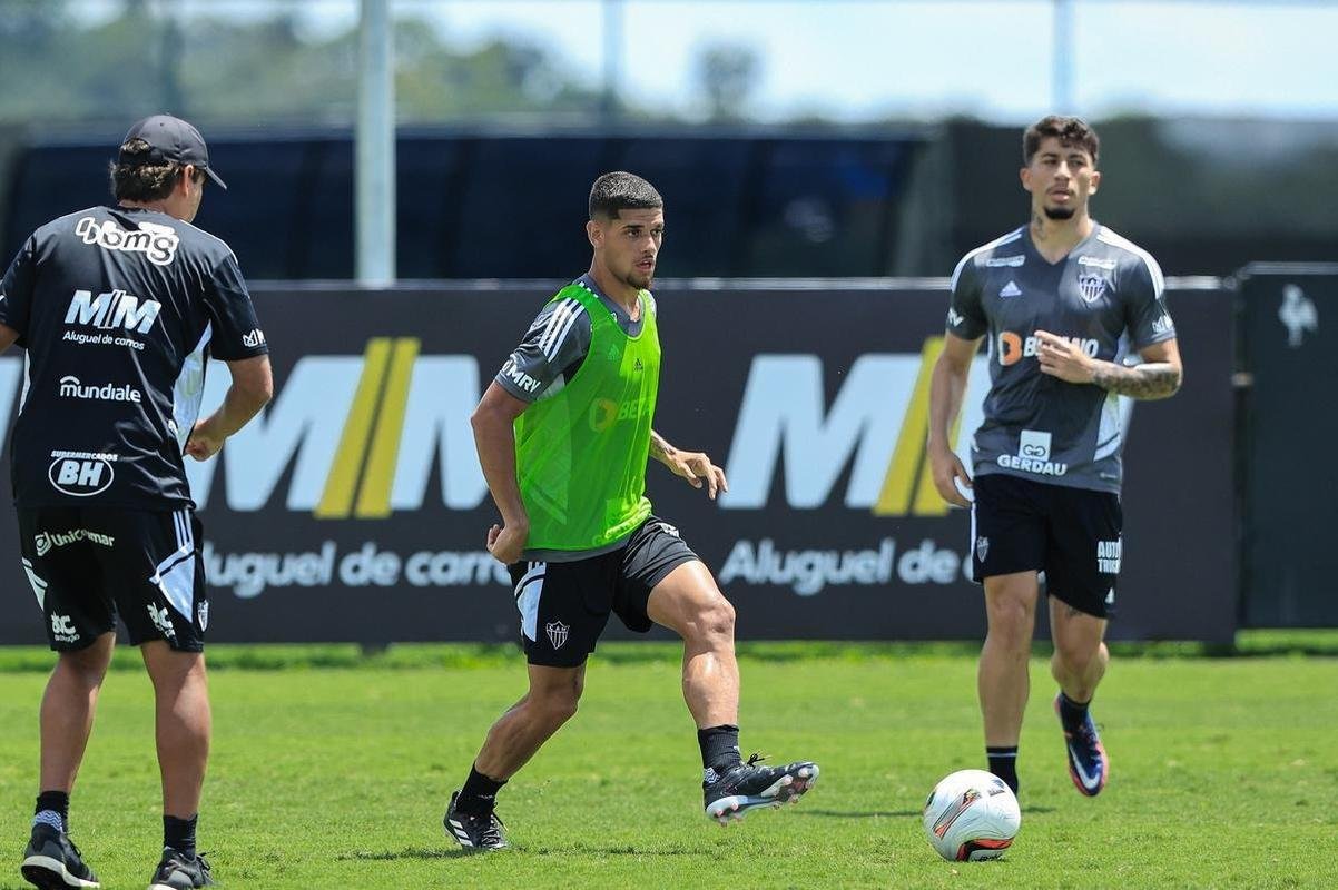 Atltico treinou na manh desta segunda-feira (16/1) na Cidade do Galo.
