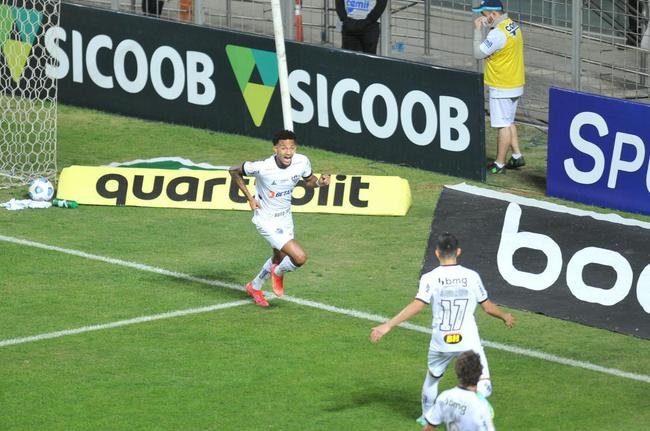 Fotos do jogo entre Amrica e Atltico