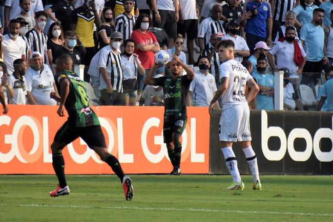 Santos e Amrica se enfrentaram na Vila Belmiro