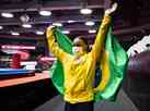 Rebeca Andrade conquista medalhas de ouro e prata no Mundial de Ginstica