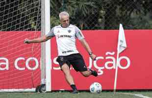 Atltico fecha preparao para enfrentar o Juventude; veja fotos