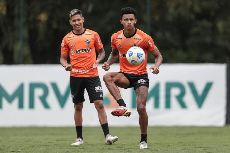 Fotos do treino do Atlético neste domingo, 14/11/2021