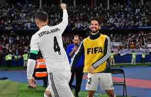 Com gols de Modric, Sergio Ramos, Llorente e Yahia (contra), Real Madrid derrotou o Al Ain por 4 a 1 e fez histria ao conquistar seu terceiro ttulo consecutivo do Mundial de Clubes