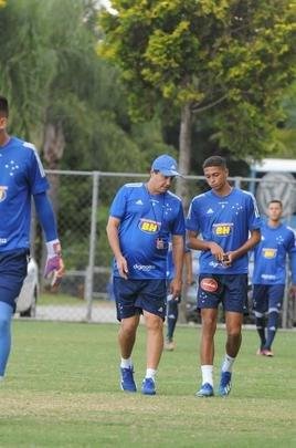 Fotos do treino do Cruzeiro desta quinta-feira, na Toca da Raposa II (crdito: Juarez Rodrigues/EM D.A Press)