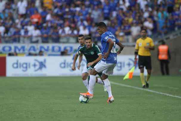 Cruzeiro e Gois se enfrentaram no Mineiro, pela terceira rodada do Brasileiro