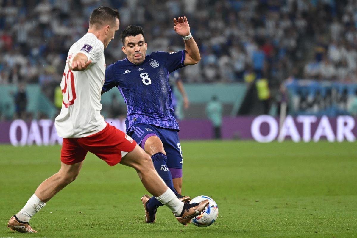 Fotos do jogo entre Polnia e Argentina no Estdio 974, em Doha, pela terceira rodada do Grupo C da Copa do Mundo, no Catar