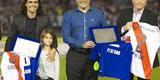 Sorn e Perfumo receberam homenagens de River Plate e Cruzeiro no Monumental de Nez