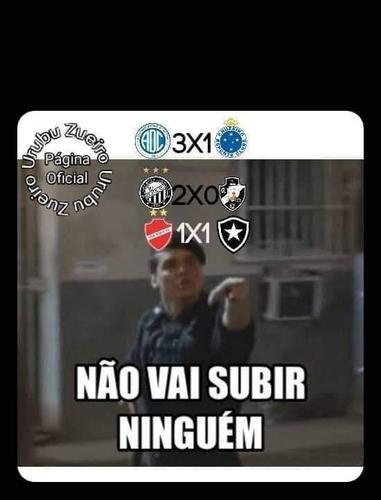 Memes da derrota do Cruzeiro para o Confiança, pela Série B