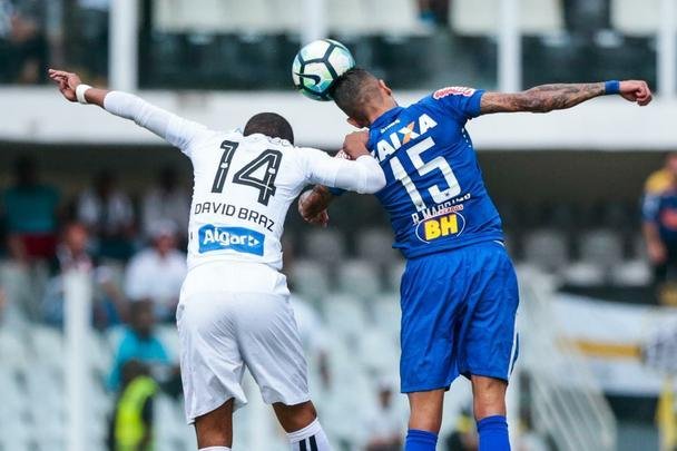 Cruzeiro venceu o Santos por 1 a 0, neste domingo, em partida vlida pela terceira rodada do Brasileiro