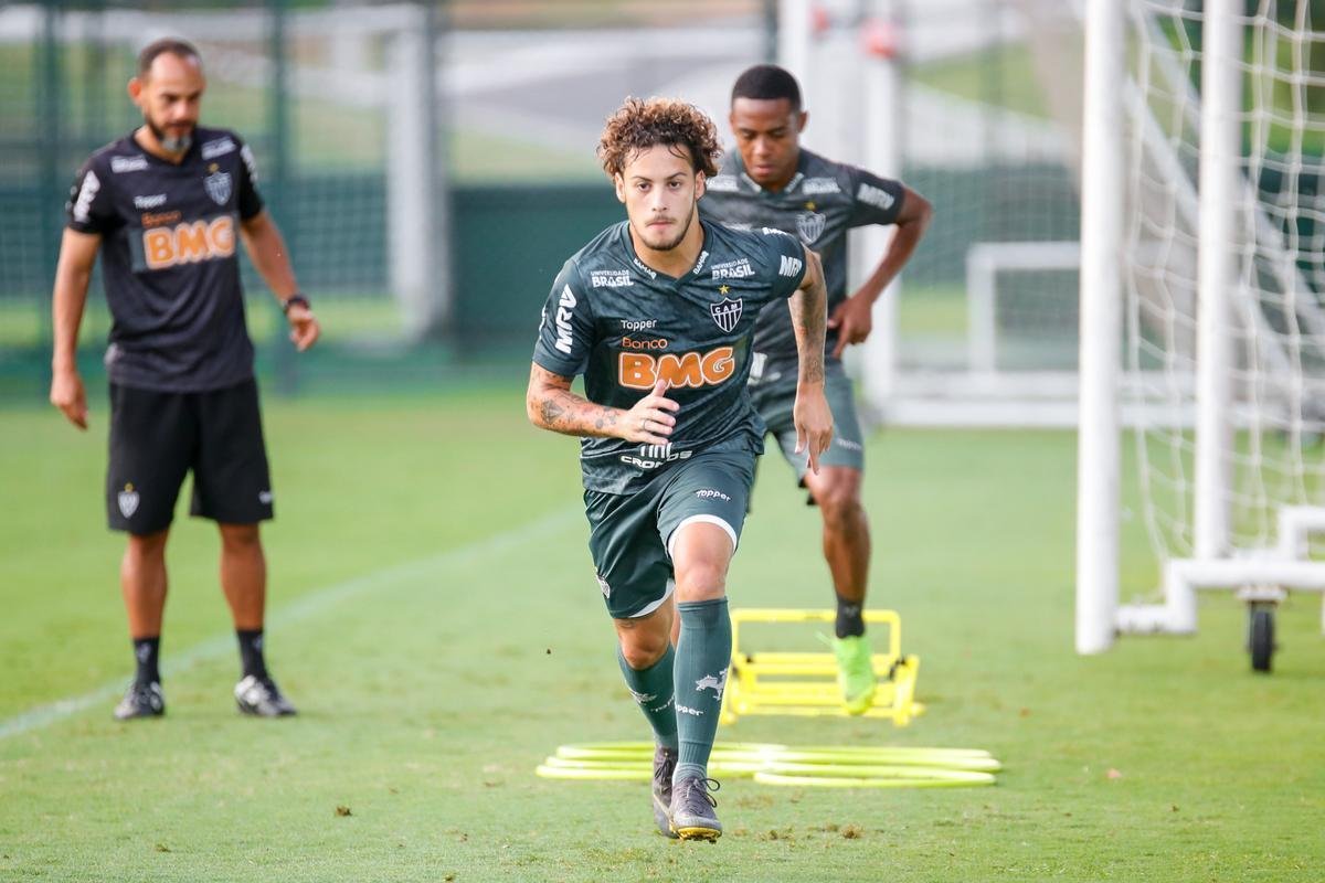 O tcnico Levir Culpi comandou, na tarde desta tera-feira, treinamento na Cidade do Galo