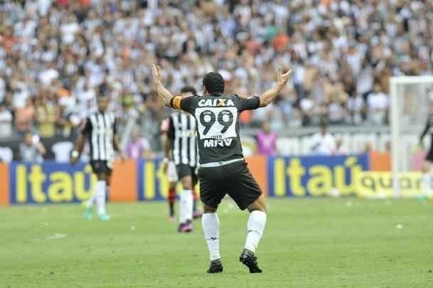Fotos do jogo entre Atltico e Flamengo no Mineiro
